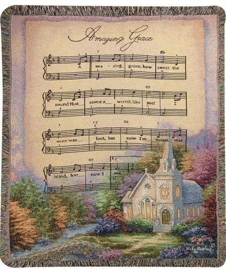 Amazing Grace Sympathy Throw