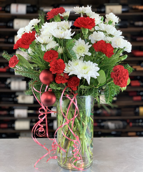 Holiday Its Your Day Christmas Vase