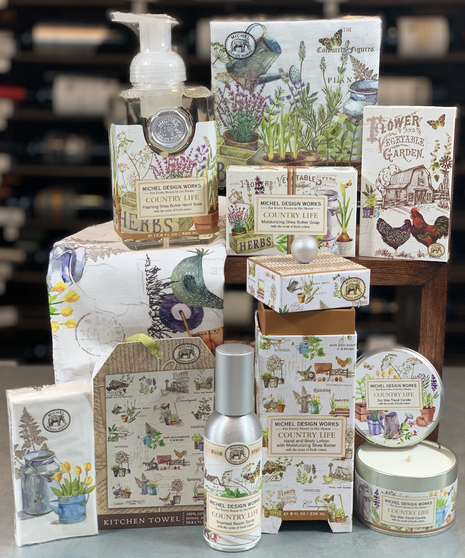 Country Life Michel Design Works  Gift Set