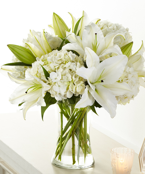 Glowing Ray Sympathy Vase