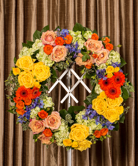 Cemetery Memorial Wreath Display Columbus Florist