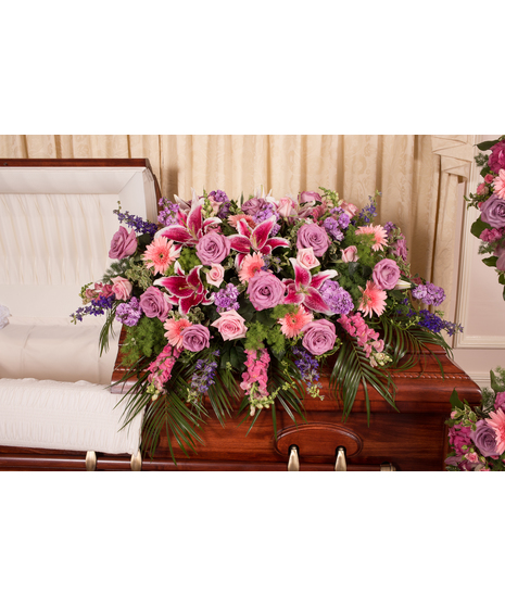 Pastorial Tribute Series Casket Spray