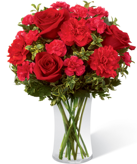 Loyal Heart Sympathy Vase