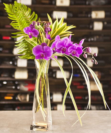 Simply Orchids Bud Vase