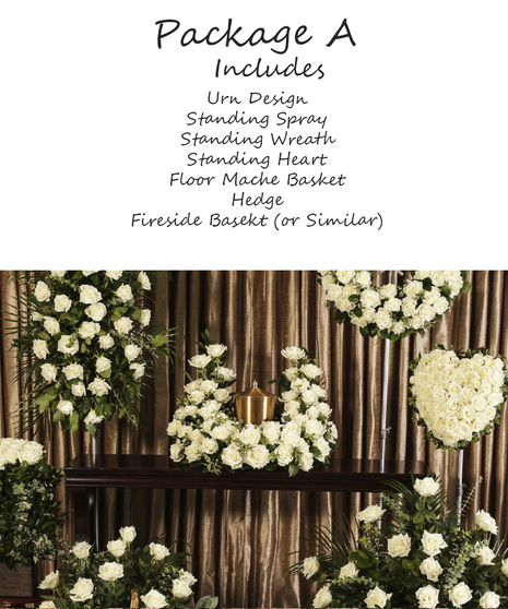 White Rose Memorial Package A