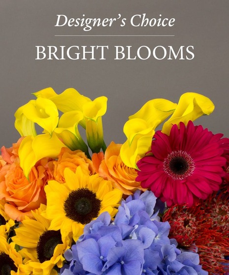 Fresh Floral Arrangement - Designers Choice Brights