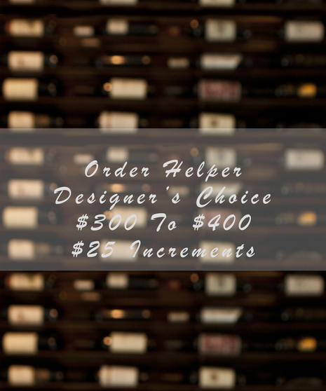 Custom Designs $300 to $400