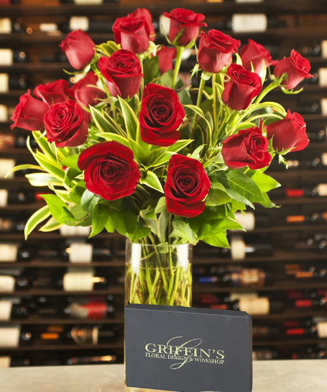 18 Roses Columbus Oh, Valentine Roses, Columbus Ohio, Dozen In A Half Roses Columbus Ohio
