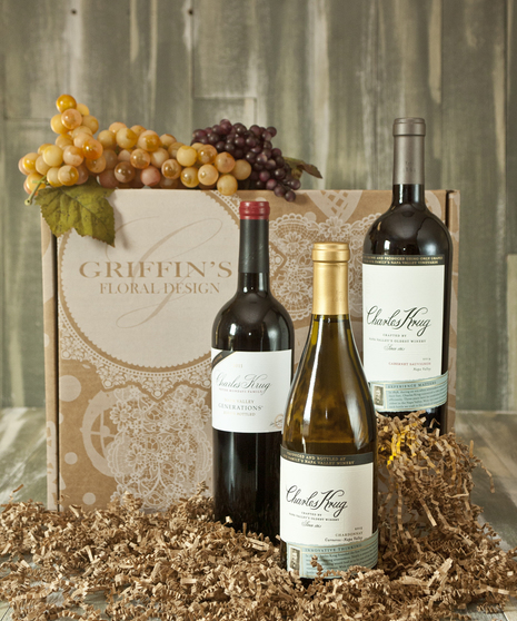 Charles Krug Reserve Wine Set