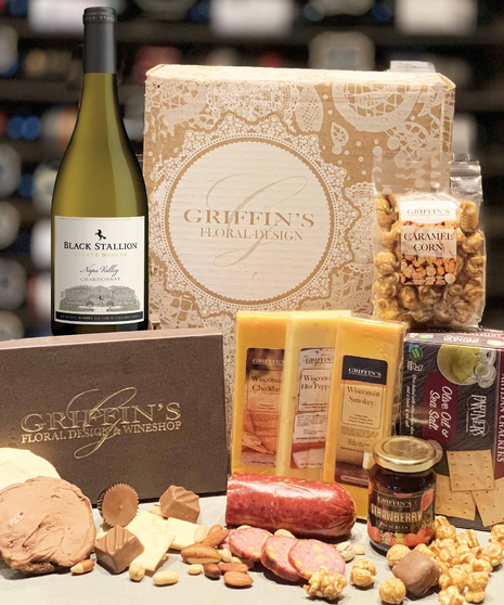 Black Stallion Wine Sweet & Savory Gift Set Columbus Ohio Gourmet Wine Baskets 