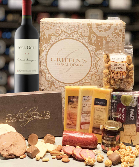 Grgich  Wine Sweet & Savory Gift Set Columbus Ohio Gourmet Wine Baskets 