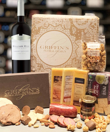 Grgich  Wine Sweet & Savory Gift Set Columbus Ohio Gourmet Wine Baskets 