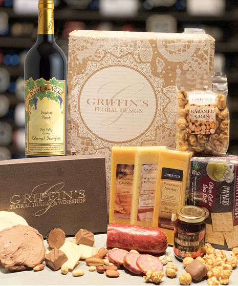 Nickle & Nickle Wine Sweet & Savory Gift Set Columbus Ohio Gourmet Wine Baskets 