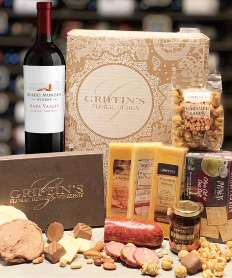 Robert Mondavi Wine Sweet & Savory Gift Set Columbus Ohio Gourmet Wine Baskets 