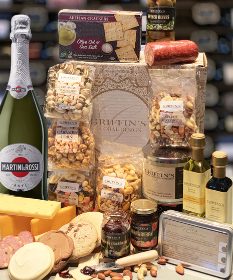 Martini Rossi Asti Champagne Grand Galore Gourmet Basket