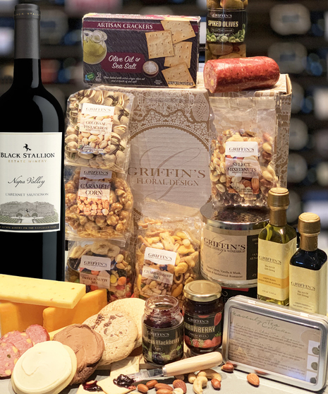Black Stallion Grand Galore Gourmet Basket