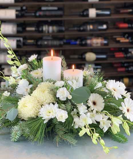 Silent Night Christmas Centerpiece