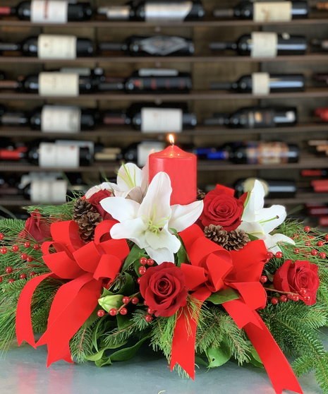 Pillar Candle Centerpiece