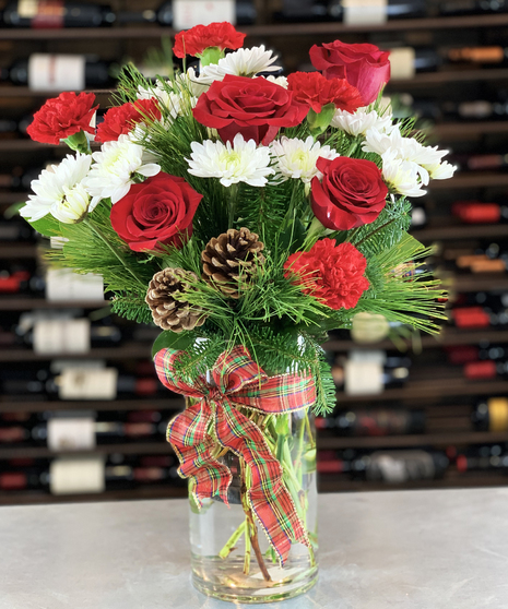 Holiday Cheer Christmas Flowers