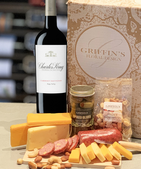 Charles Krug  Wine Classic Gourmet Set Columbus Ohio Gourmet Wine Baskets 