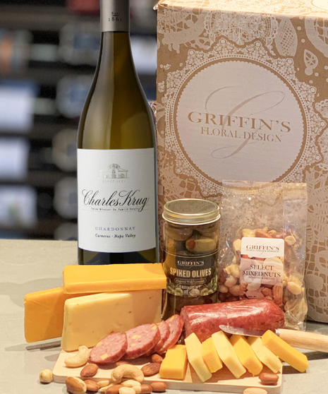 Charles Krug  Wine Classic Gourmet Set Columbus Ohio Gourmet Wine Baskets 