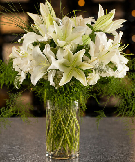 Crystal Blanc Petals Columbus Flowers Newark Ohio Florists Griffins Floral Design