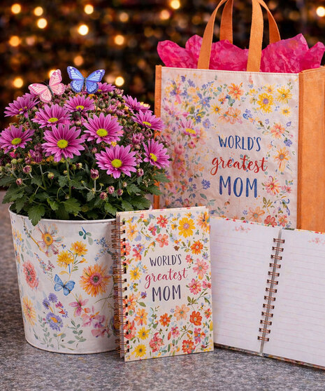 Daisy Planter & Journal For Mom