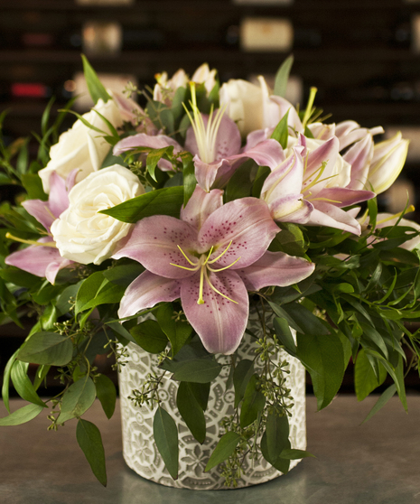 Ethereal Pink Bouquet Columbus Flowers Newark Ohio Griffins Floral Design