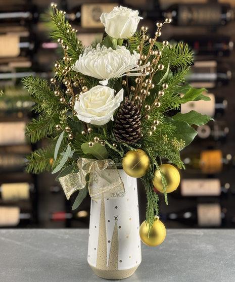 Golden Peace Winter Bouquet