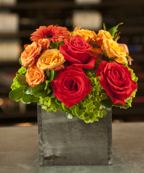 Gypsy Rose Wooden Cube Columbus Florists Flower Shops Columbus OH