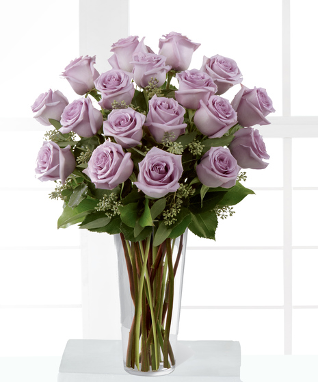 Lavender Rose Sympathy Vase