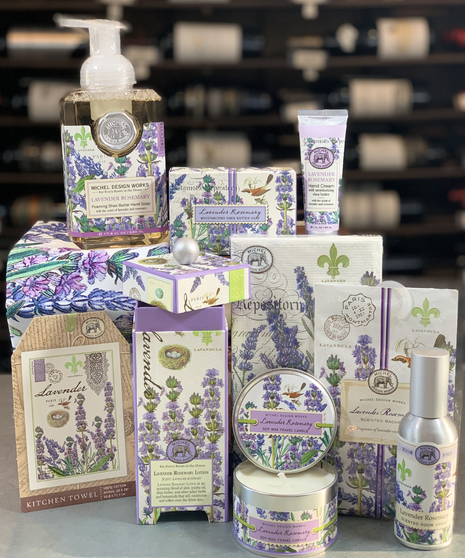 Lavender Rosemary Michel Design Works Columbus Ohio Spa Gift Sets Candle