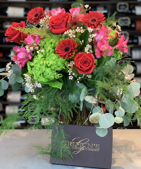 LOVE is in the air Valentines Day Flowers Columbus Ohio Griffins Floral