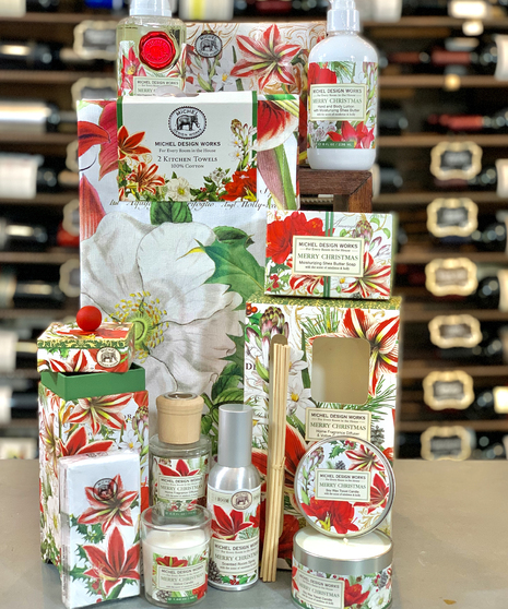 Merry Christmas Michel Design Works Columbus Ohio Spa Gift Sets Candle 