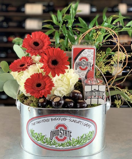Ohio State Game Day Bouquet