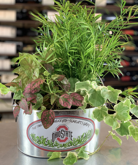 The Ohio State Planter Garden Flowers Columbus Ohio Griffins Floral Design