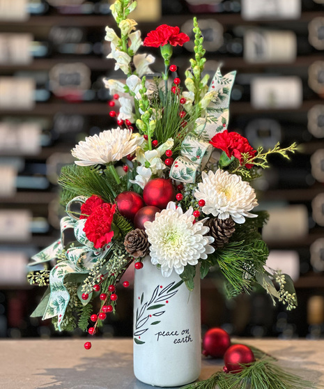 Peace On Earth Barberry Bouquet