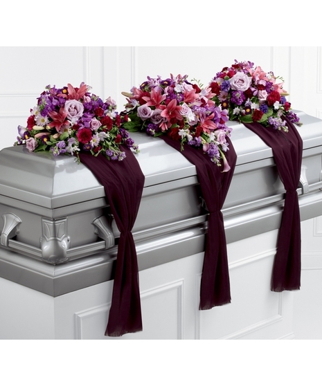 Peaceful Serenity Casket Spray
