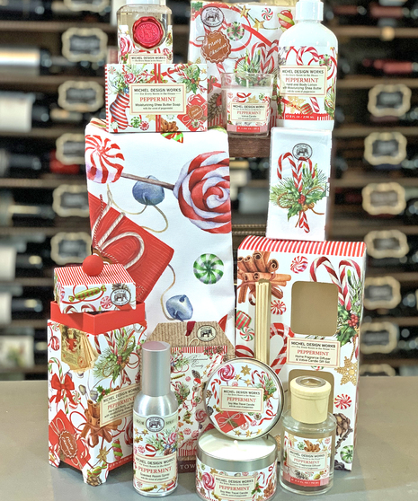 Peppermint Michel Design Works Columbus Ohio Spa Gift Sets Candle