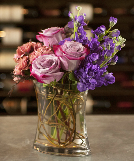 Purple Majesty Columbus Funeral Flowers Newark Ohio Griffins Floral Design