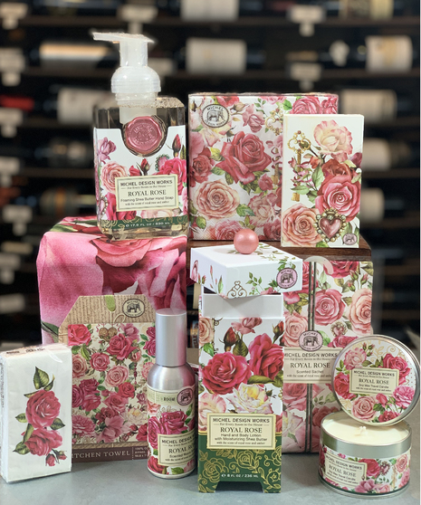 Royal Rose Michel Design Works Columbus Ohio Spa Gift Sets Candle