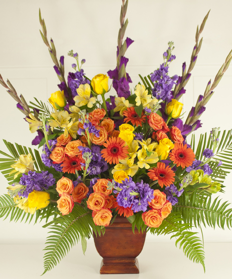 Tribute Of Love Bouquet Funeral Flowers Columbus Ohio Sympathy Arrangment Newark Oh