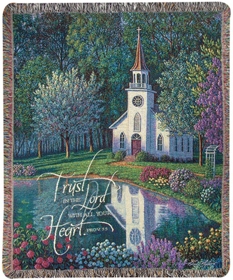 Sanctuary Sympathy Throw - Same Day Delivery Columbus, OH