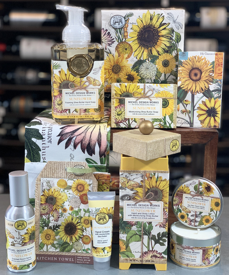 Sunflower Michel Design Works Columbus Ohio Spa Gift Sets Candle