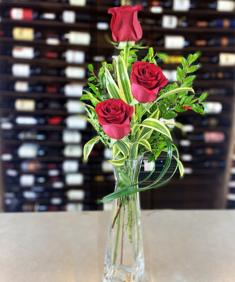 Enchanted Rose Bud Vase