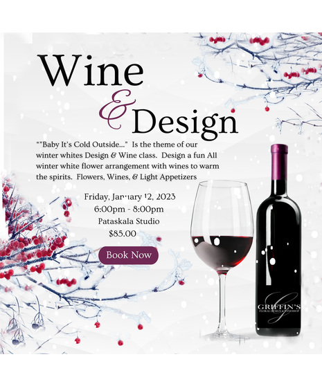 Jan 12th Wine & Design Class Tasting - Pataskala Location Only