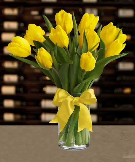 Yellow Tulip Bouquet