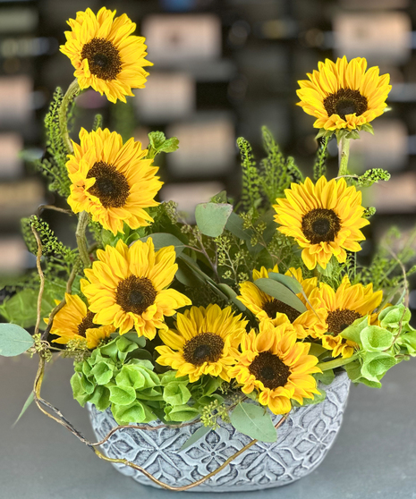 Sunflower Garden Bowl